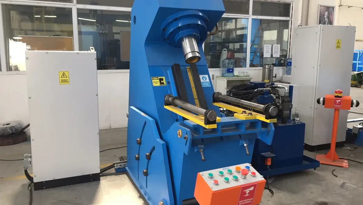 Valve Hole Pressing and Punching Unit