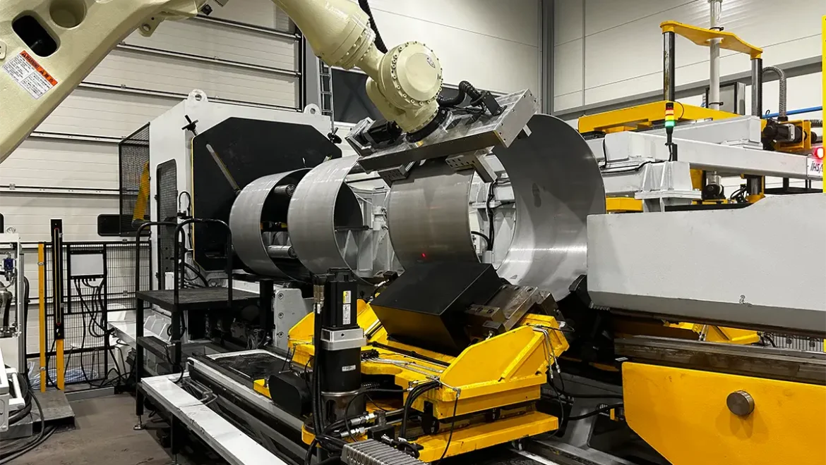 Loading, Marking, Chamfering, Coiling and Flattening and Tagwelding